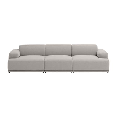 Canapé droit Connect Soft / 3 places - Configuration 1 / L 288 cm - Muuto