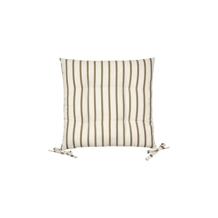Coussin d'assise Franca tissu marron / 44 x 42 cm - BROSTE COPENHAGEN
