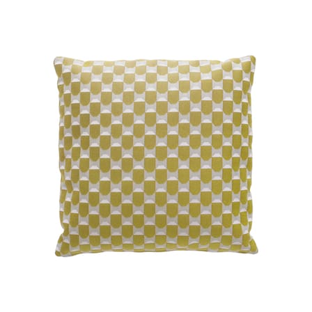 Coussin d'extérieur Liberty tissu jaune / 45 x 45 cm - Kartell