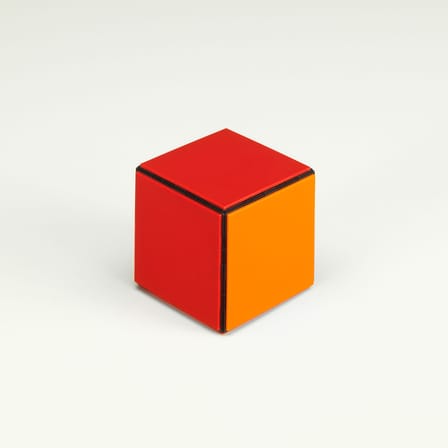 Panton Cubes Duck Decoration plastic material orange / Duck Kit - Verner Panton, 1974 - Vitra