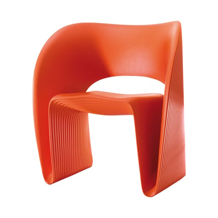 Fauteuil Raviolo plastique orange / Ron Arad, 2011 - Magis