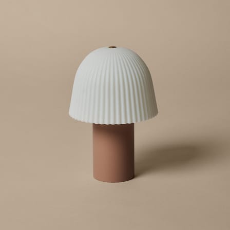 Lampe sans fil rechargeable Frill rose - Ferm Living
