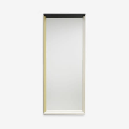 Miroir mural Colour Frame - Large bois naturel / L 58 x H 140 cm - Vitra