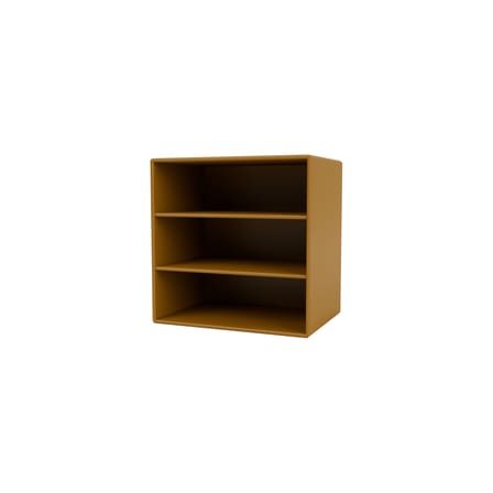 Rangement mural Montana Mini 1004 bois marron / 3 étagères - 35 x 35 x P 25 cm - MONTANA