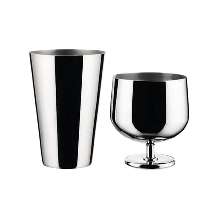 Shaker The tending box - Parisienne métal / 50 cl - Acier - Alessi