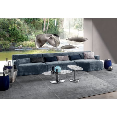 Suspension Brass 96 métal / L 120 cm - Gervasoni