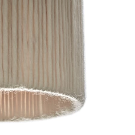 Suspension Heritage Large tissu beige / Ø 30.5 x H 78.5 - Serax