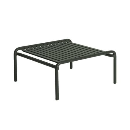 Table basse Week-End Small métal vert /69 x 60 cm - Aluminium - Petite Friture