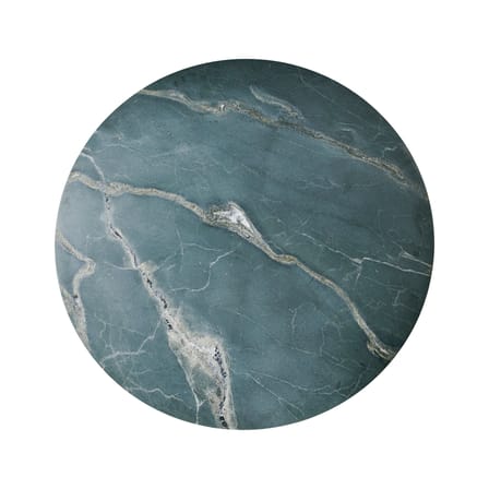 Table ronde Epic Outdoor vert / Ø 130 cm (4 personnes) - Quartzite - Gubi