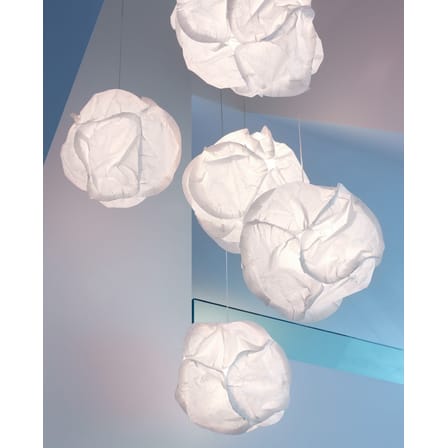 Suspension Cloud papier multicolore / Ø 65 cm / Seconde vie - Belux