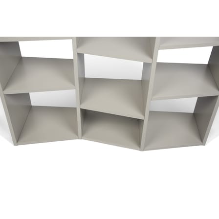 Bibliothèque New York 007 bois gris / L 110 x H 224 cm - POP UP HOME