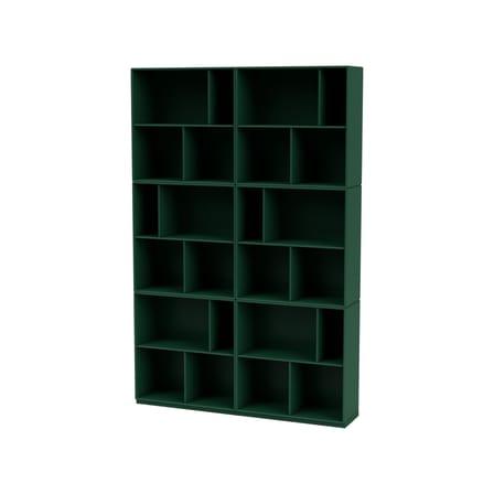 Bibliothèque Read bois vert / L 139,2 x P 30 x H 211,8 cm - MONTANA