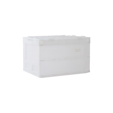 Boîte Blox Large plastique transparent / 59.5 x 41 x H 38.5 cm - STUDIO ABOUT