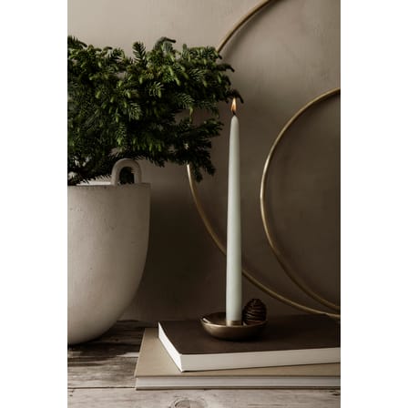 Bougeoir Bowl Single or métal / Ø 10 cm - Laiton - Ferm Living