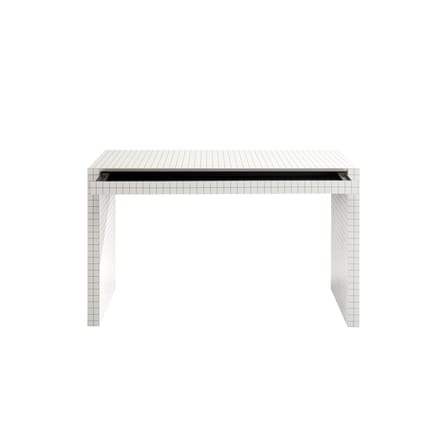 Bureau Quaderna 2750 / Tiroir - 132 x 54 x H 75 cm - Superstudio, 1972 / Plastique lamifié - Zanotta