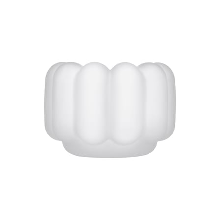 Press Vertical Candle holder glass white - Tom Dixon