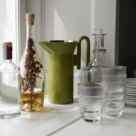 Carafe Momento JH38 métal vert / Jaime Hayon - 1L - &tradition