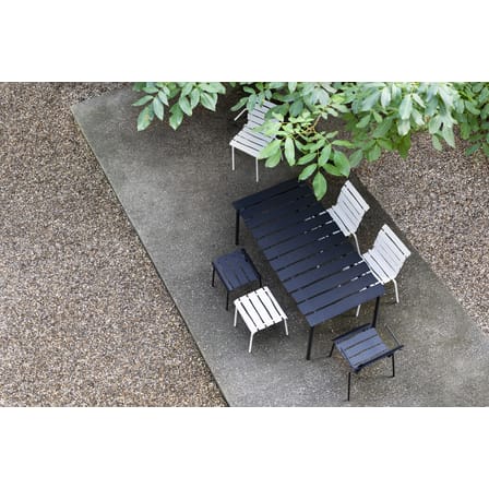 Chaise empilable Aligned métal blanc / By Maarten Baas - Aluminium - valerie objects