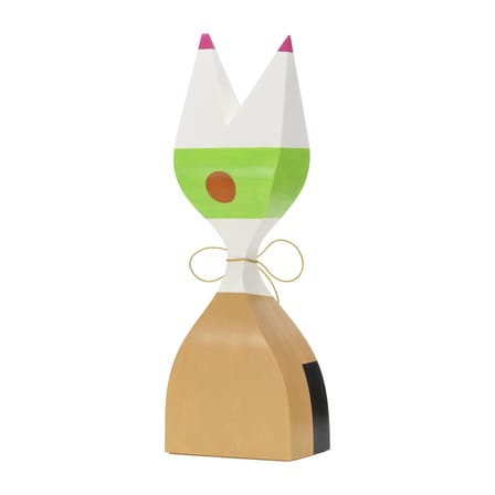 Décoration Wooden Doll No. 9 super large bois multicolore / By Alexander Girard, 1952 - H 82 cm - Vitra