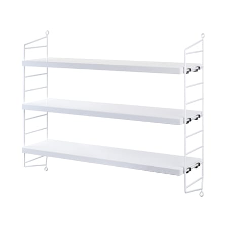 Etagère String® Pocket Bois / L 60 x H 50 cm - Réédition 1949 - String Furniture
