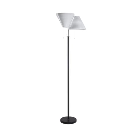 Lampadaire A810 métal blanc / Alvar Aalto, 1959 - ARTEK