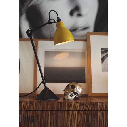 Lampe de table N°205 métal noir / Lampe Gras - Réédition 1921 - DCW éditions