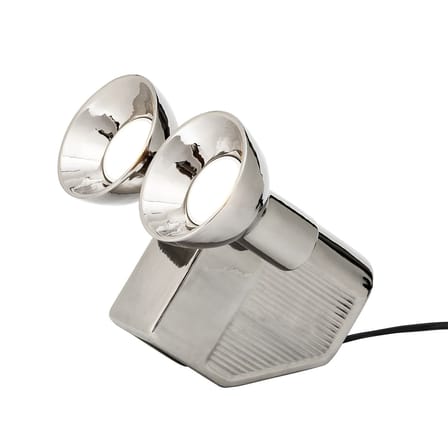 Lampe de table Olo céramique argent métal - Moustache