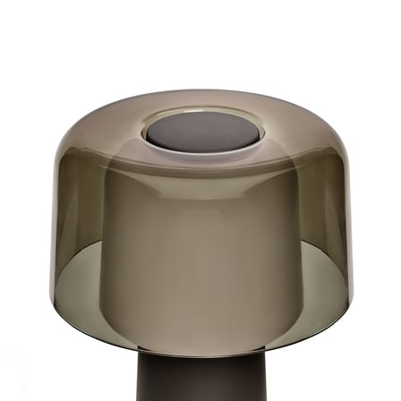 Lampe extérieur sans fil rechargeable Revolve LED marron - Fatboy
