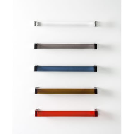 Porte-serviettes mural Rail plastique marron / L 30 cm - Kartell