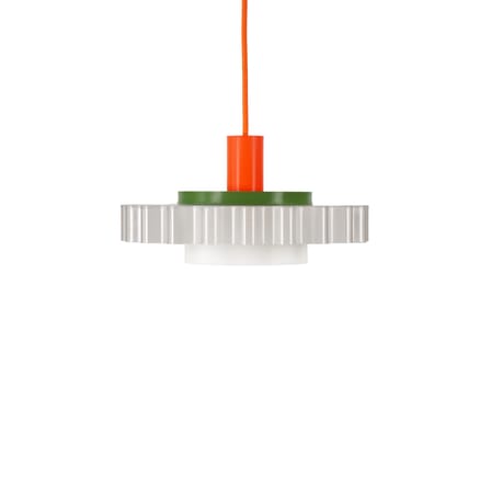 Sospensione Gigi n°3 materiale plastico multicolore / Ø 28 x H 14.5 cm - Plastica riciclata / Made in France - Warren & Laetitia
