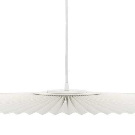 Suspension Carmen Medium tissu blanc / LED - Ø 90 cm - Hartô