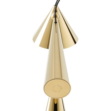 Pose LED Table lamp plastic material gold / Orientable - Tom Dixon