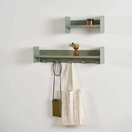 Accessoire / Crochets muraux pour étagère Pli L 60 cm - TIPTOE
