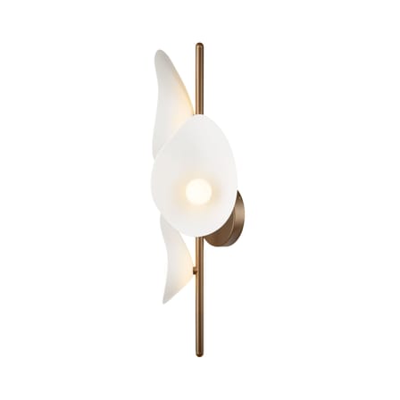 Applique Florii 3 plastique blanc / H 61 cm - NUURA