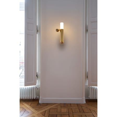 Applique ISP métal or LED / L 37 cm - Ouverture droite - DCW éditions