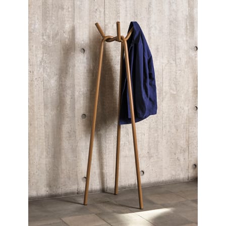Attaccapanni in piedi Knit metallo marrone / Acciaio - H 161 cm - Hay
