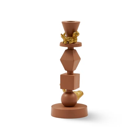 Bougeoir Climbing Pole Small métal / H 25 cm - Pols Potten