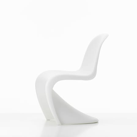 Chaise enfant Panton Junior plastique blanc / By Verner Panton, 1959 - Vitra