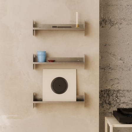 Étagère Pli Slim Core métal / L 45 x P 10 cm - TIPTOE