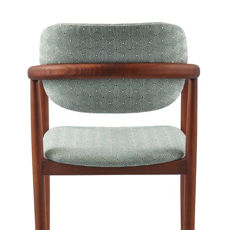 Fauteuil rembourré Henry tissu vert - Pols Potten