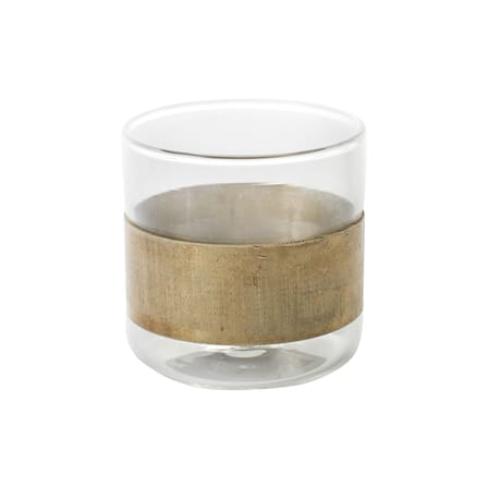Glas Chemistry metall glas gold transparent / Kupfer - Ø 7 cm - Serax