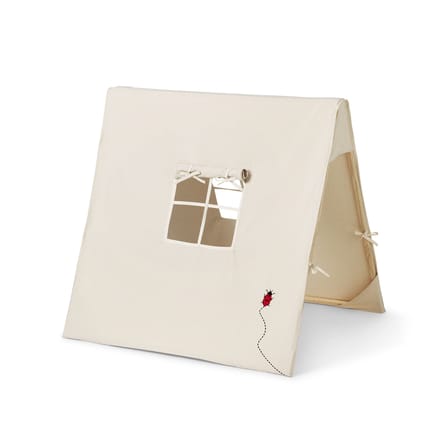 Coccinelle Kids tent textile white / Fabric & wood - Foldable - Ferm Living