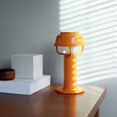 Lampe de table Kori métal orange - ARTEK