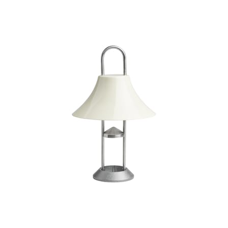 Lampe extérieur sans fil rechargeable Mousqueton métal blanc / Pour l'extérieur - Hay