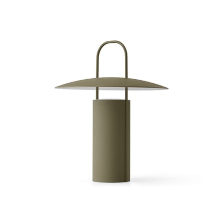 Lampe extérieur sans fil rechargeable Ray métal vert / Ø 21 x H 23,5 cm - Audo Copenhagen