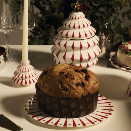 Assiette de présentation Delight céramique rouge / Décoré à la main - Ø 30 cm - Alessi