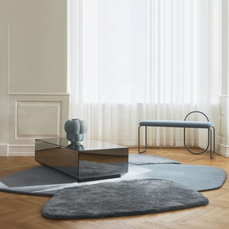 Mola Rug textile blue / 195 x 140 cm - AYTM