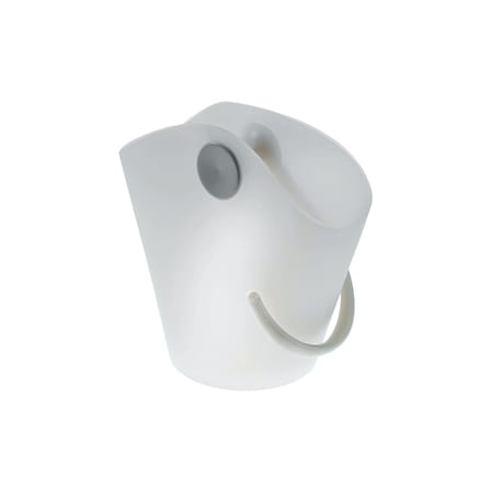 Seau à champagne Chiringuito plastique blanc - Alessi