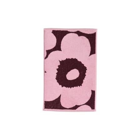 Serviette de toilette Unikko rose / 30 x 50 cm - Marimekko