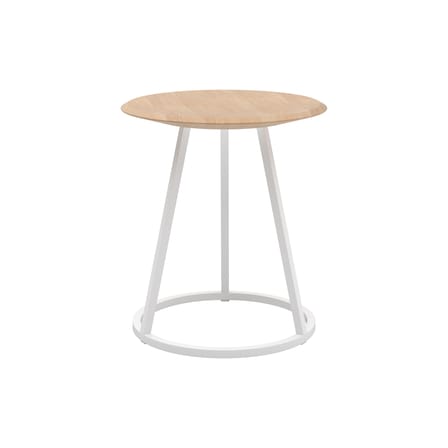 Tabouret Gustave métal blanc - Hartô